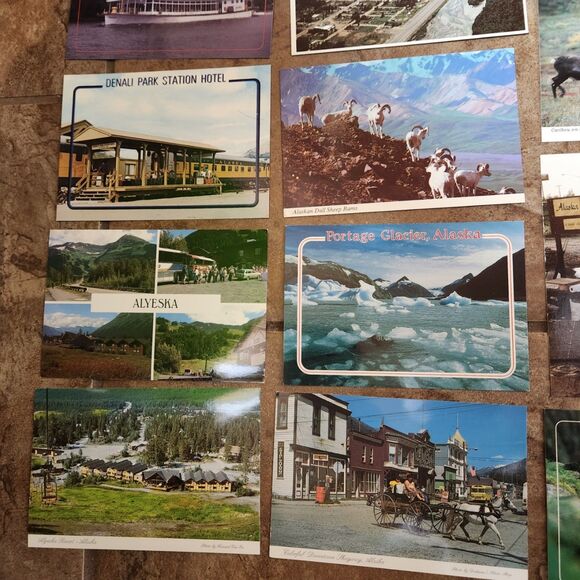 Vintage Postcard Lot – 21 Cards, Alaska & Myrtle Beach, No Writing - Picture 5 of 13